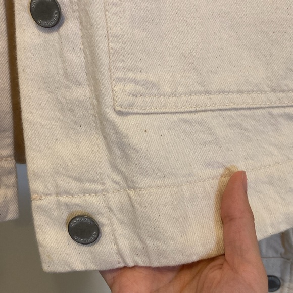 Cream Cropped Jacket | XS | Banana Republic - Picture 6 of 6